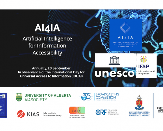 UNESCO: AI4IA Conference with IDEASCANNER