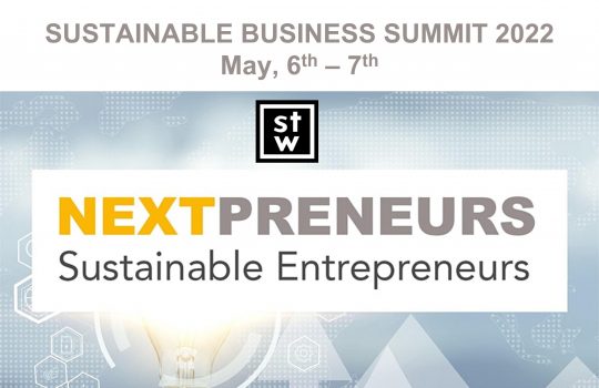 Sustainable Business Summit 2022: IDEASCANNER in Jury