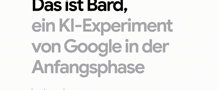 AI TOOLS: GOOGLE BARD NOW ALSO SPEAKS GERMAN
