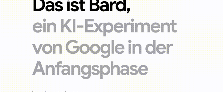 AI TOOLS: BARD SPRICHT JETZT AUCH DEUTSCH