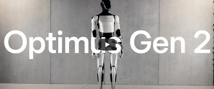 OPTIMUS GEN-2: TESLA’S NEXT GENERATION OF AI ROBOTS