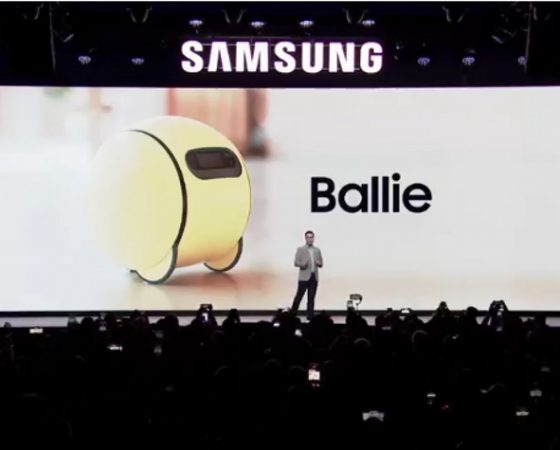 BALLIE: SAMSUNGS NEUER KI-ROBOTER AUF DER CES 2024