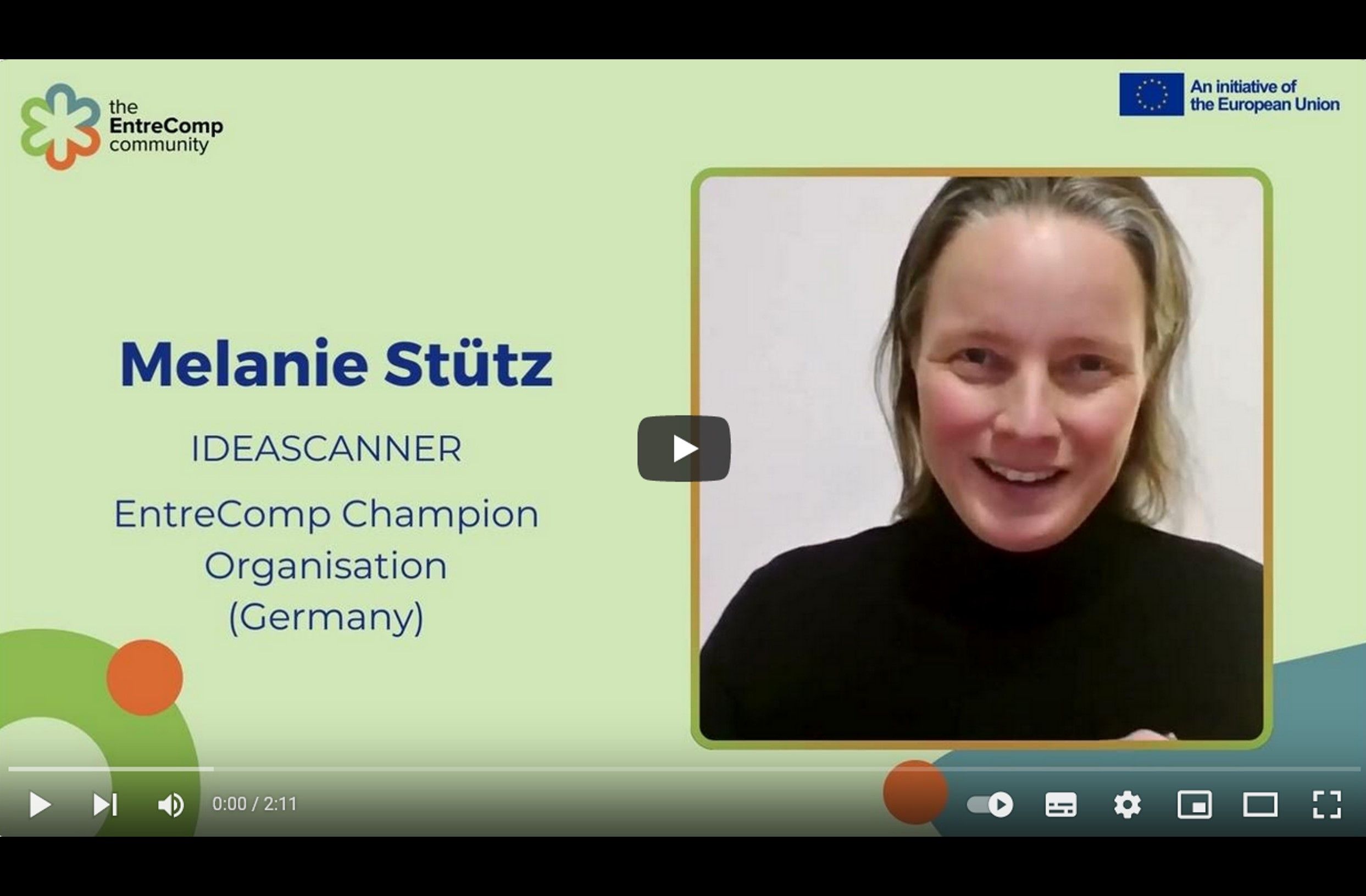 ENTRECOMP CHAMPION: ENTREPRENEURSHIP WITH AI